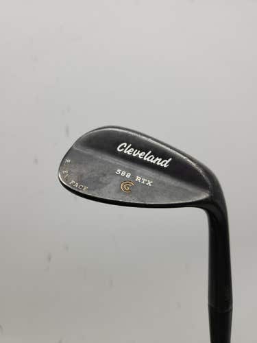 2013 CLEVELAND 588 RTX BLACK PEARL WEDGE 54*/8 WEDGEFLEX DYNGOLD 35.5" FAIR