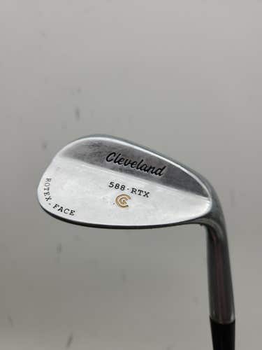 2013 CLEVELAND 588 RTX CHROME WEDGE 52*/10 WEDGEFLEX TT DYNAGOLD 35.25" GOOD