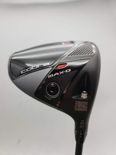 2026 COBRA OPTM MAX-D DRIVER 10.5* REG MITSU KAILI RED DARKWAVE 50 +HC DEMO