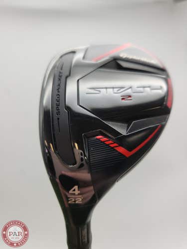 LEFTY TAYLORMADE STEALTH 2 4 HYBRID 22* REG MITSU TENSEI AV BLUE 65 VERYGOOD