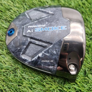 2024 CALLAWAY PARADYM AI SMOKE MAX D DRIVER 12* CLUBHEAD ONLY GOOD