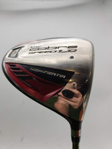 2007 COBRA SPEED LD F DRIVER 9.5* STIFF ALDILA NV-F GREEN 55G +HC GOOD