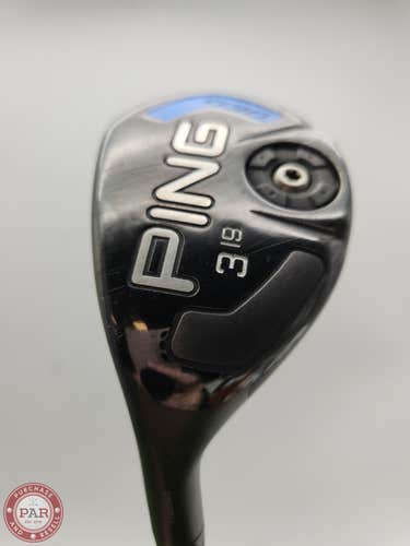 LEFTY 2016 PING G 3 HYBRID 19* REG TFC 419 BLUE +HC VERYGOOD