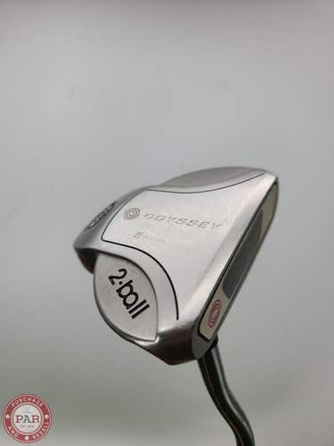 ODYSSEY WHITE HOT 2 BALL PUTTER ODYSSEY WHITE STEEL 34.5" GOOD