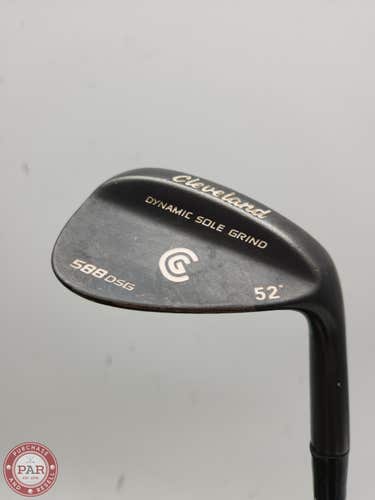 CLEVELAND 588 DSG GUNMETAL WEDGE 52* STIFF STEEL 35.5" FAIR