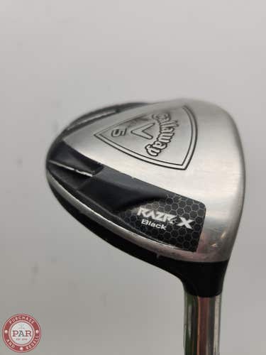 2011 CALLAWAY RAZR X BLACK 5 WOOD REG CALLAWAY 50G FAIR
