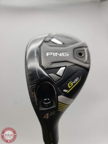 2023 PING G430 4 HYBRID 22* SOFT REGULAR ALTA CB BLACK +HC VERYGOOD