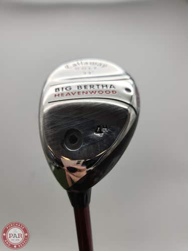 LEFTY 2007 CALLAWAY BIG BERTHA 4 HYBRID 23* REG RCH +HC VERYGOOD