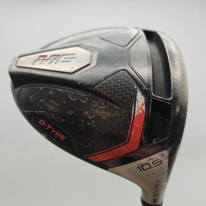 2019 TAYLORMADE M6 D TYPE DRIVER 10.5* SENIOR PROJECTX EVENFLOW FAIR