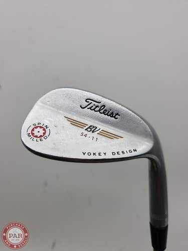 2009 TITLEIST VOKEY SPIN MILLED CHROME WEDGE 54*/11 WEDGEFLEX STEEL 35" FAIR