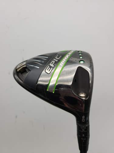 2021 CALLAWAY EPIC MAX LS DRIVER 9* STIFF MITSU MMT 70S +HC GOOD