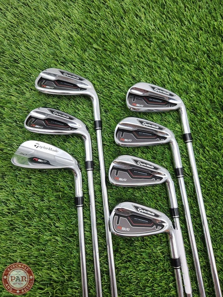 2015 TAYLORMADE RSI 1 IRON SET 5-GW REG PROJECTX RIFLE FLIGHTED 95 GOOD