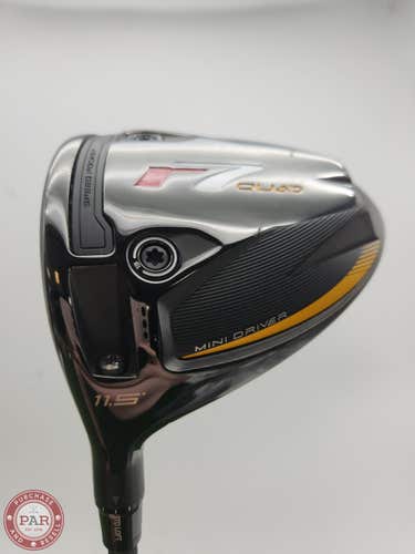 LEFTY 2025 TAYLORMADE R7 QUAD MINI DRIVER 11.5* REG MITSU REAX 55 DEMO