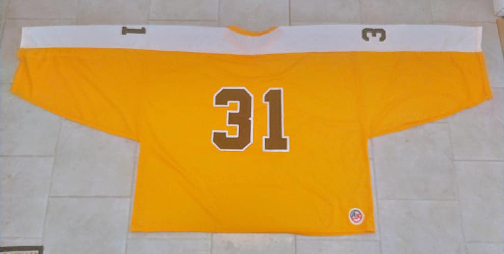 AK - LB104 Box Lacrosse Goalie Jersey 5XL - Gold - New