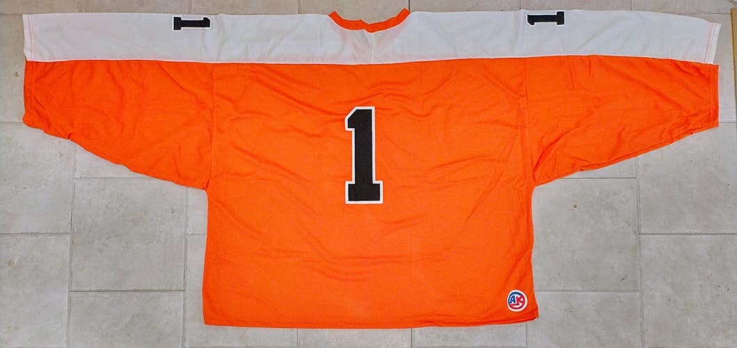 AK - LB104 Box Lacrosse Goalie Jersey 5XL - Orange - New