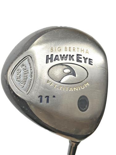 Callaway Big Bertha Hawk Eye VFT Ti Driver 11* RH Ladies Graphite 42" Nice Grip