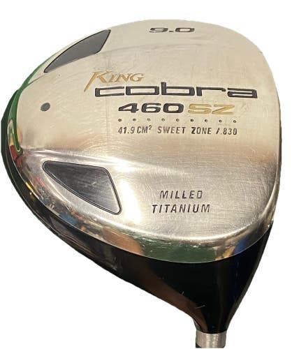 King Cobra 460 SZ Milled Ti Driver 9* RH 65g Aldila Stiff Graphite 45" New Grip
