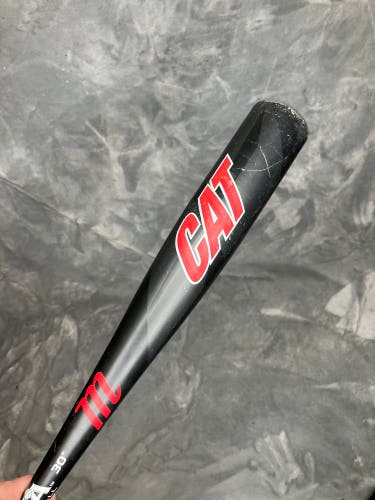 2021 Marucci CAT Alloy Bat USABat Certified (-11) Alloy 19 oz 30" (Used)