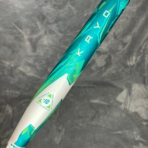 Teal 2026 Louisville Slugger Kryo Composite Bat (-10) 22 oz 32" (Used)