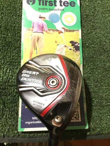 Callaway 2015 Great Big Bertha Heavenwood 20* 7 Wood Seniors 50g Kuro Kage Graph