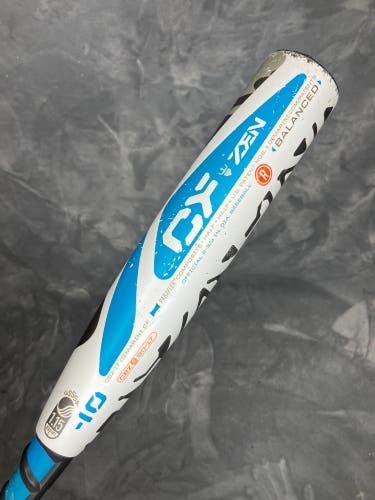 2017 DeMarini CF Zen Composite Bat USSSA Certified (-10) Composite 20 oz 30" (Used)