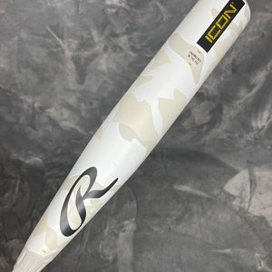 2025 Rawlings Icon Composite Bat USSSA Certified (-5) Composite 25 oz 30" (Used)