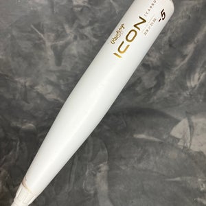 2024 Rawlings Icon Composite Bat USSSA Certified (-5) Composite 25 oz 30" (Used)