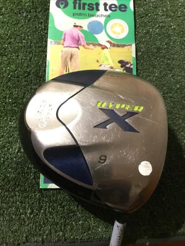 Callaway Hyper X 9* Driver Stiff Fujikura Graphite Needs New Grip (45)