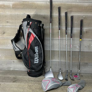 Top Flite Youth 5 Club Junior Set Teal & Pink Ages 5-8 Height 46"-52"