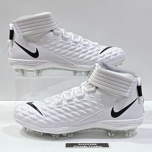 Size 14 Nike Force Savage Pro 2 Football Cleats White AH4000-100