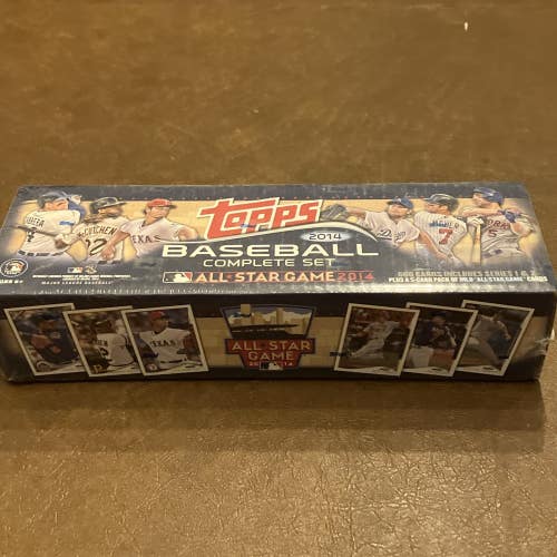 Topps 2014 Baseball Complete Set 660 Cards Includes Series 1 & 2