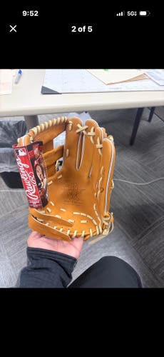 Japanese Rawlings Heart of the Hide Infield Baseball Glove 11.5" (New with Tags) Dual Hinge