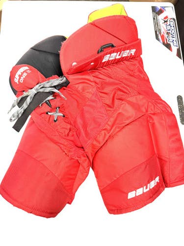 Used Bauer ONE80 Senior Pant Red MD 11860-C000305261