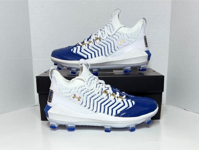 Men's Size M 10.0 (W 11.0) Adult Under Armour Harper 9 Molded Cleats (New) baseball 3027444-101