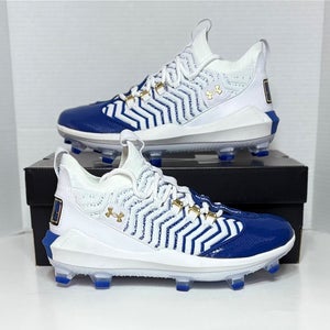 SOLD** Men's Size M 11.0 (W 12.0) Adult Under Armour Harper 9 Molded Cleats (New) 3027444-101