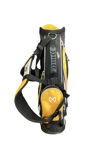 Used Maxfli REV1 Jr Stand Bag Black And Gold 11613-S000178210