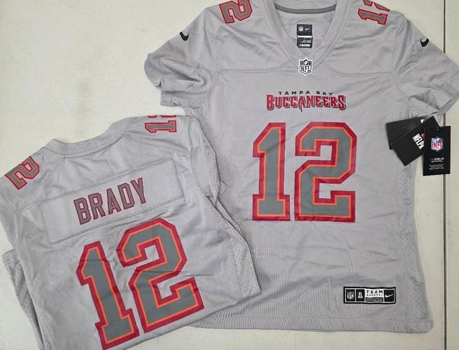 60316 Womens Buccaneers TOM BRADY Football JERSEY Silver NWT $130