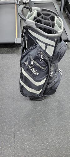 Used Tour Edge HOT LAUNCH XTREME 5.0 ORGANIZER Mens Cart Bag Black 11497-S000155987