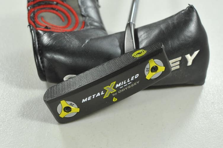 Odyssey Metal X Milled 6 32" Putter Right Steel  # 212932