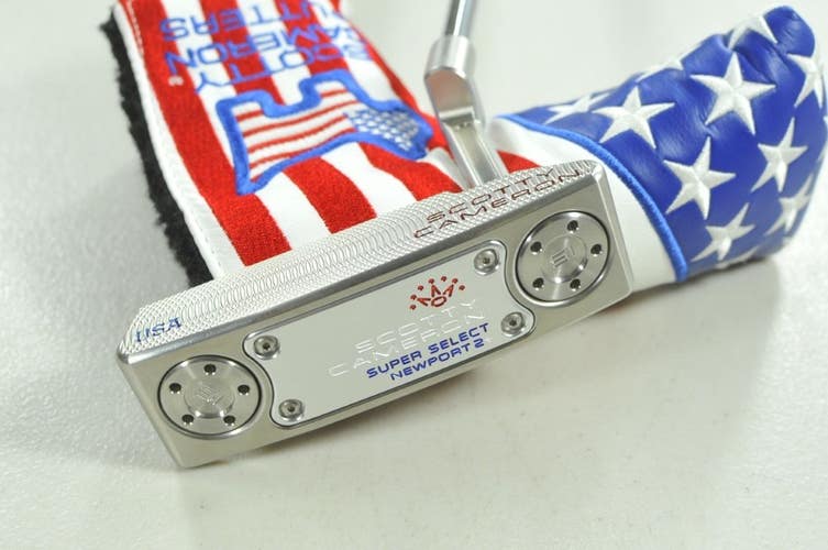 Titleist 2023 Scotty Cameron Super Select Newport 2 Plus 34" Putter RH #212720