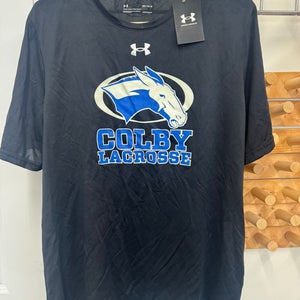 Black Medium Men's Under Armour Colby Lacrosse Shirt (New)