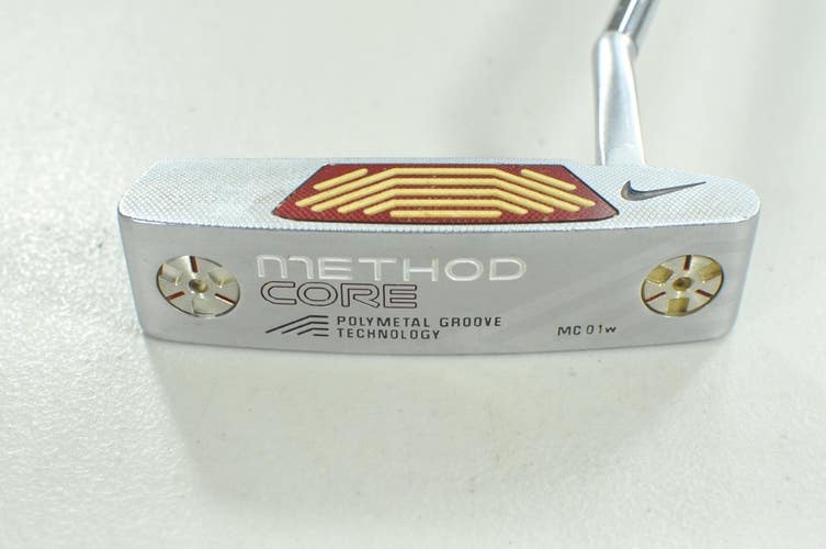Nike Method Core Weighted MC01w 34" Putter Right Steel # 213020