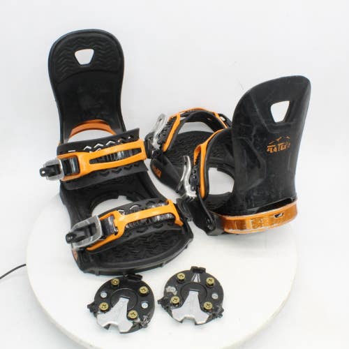 Head 4D SpeedDisc Snowboard Bindings- Size Large (Fits US Size 10.5 - 14.5) Used