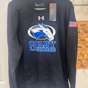 Black Under Armour Colby lacrosse crewneck (New)