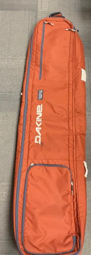 Used Dakine DH Ski Wheeled Bag Orange 11490-S000269668