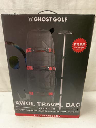 Used GHOST GOLF SOFT CASE Travel Bag Black 11490-S000269647