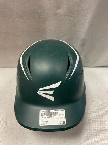 Used Easton ELITE X Batting Helmet No Mask Green One Size 11490-S000269625