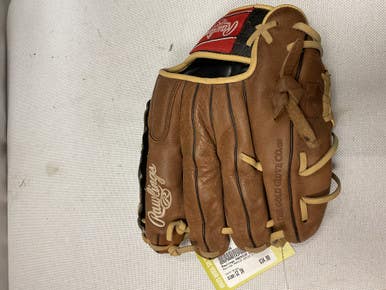 Used Rawlings PREMIUM SERIES D115BBDBCPT BB/SB Glove RH Throw Brown 12" 11490-S000269626