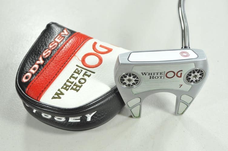 Odyssey White Hot OG 7 DB 35" Putter Right Steel with Head Cover  # 212987