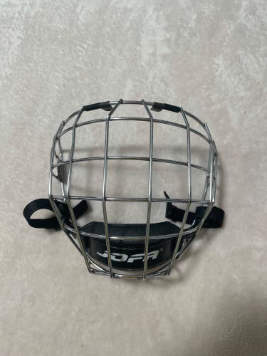 Rarest Hockey Cage Ever - Original Made In Sweden Medium Jofa Chrome Full Cage (Used)